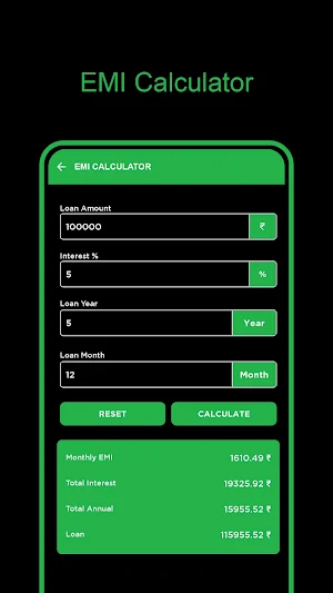LoanPal - Emi Loan Calculator Screenshot 3