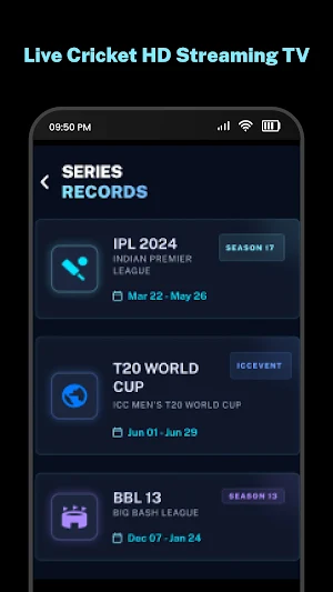Live Cricket TV HD Streaming Screenshot 3