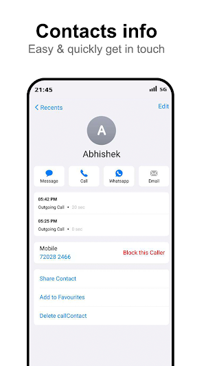 Phone Dialer Screenshot 3