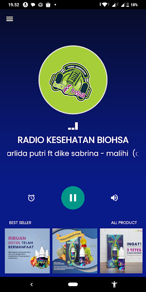 Radio Kesehatan Biohsa screenshot 1