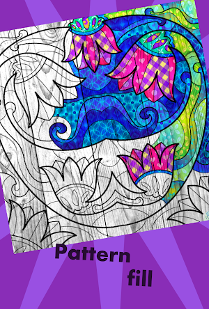 Colorju Symmetric Mandala Coloring Book Screenshot 3
