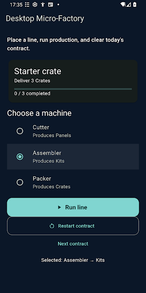 Desktop Micro-Factory Screenshot 1
