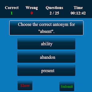 English Literature MCQ Screenshot 2