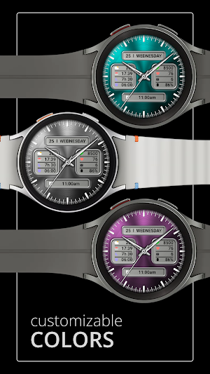 DADAM126: Analog Watch Face Screenshot 2