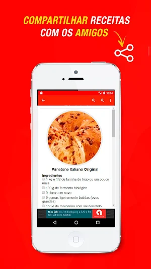 Receitas de Sobremesas de Natal Screenshot 0