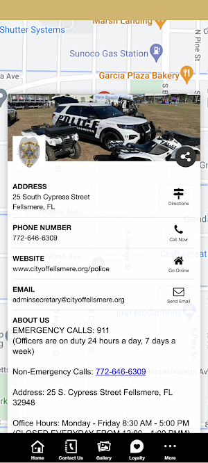 Fellsmere Police Department Screenshot 3