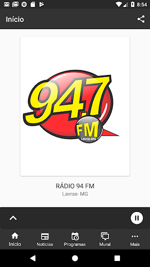 Rádio 94 FM - Lavras/MG Screenshot 1