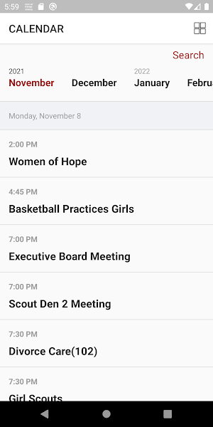 Timothy Lutheran Ministries Screenshot 1