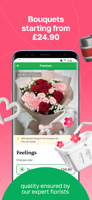 Online Fresh Flowers Delivery Screenshot 3