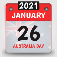 Australia calendar 2021, public holiday calendar