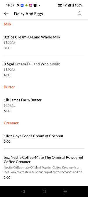 S8 Brothers Food Market Screenshot 2