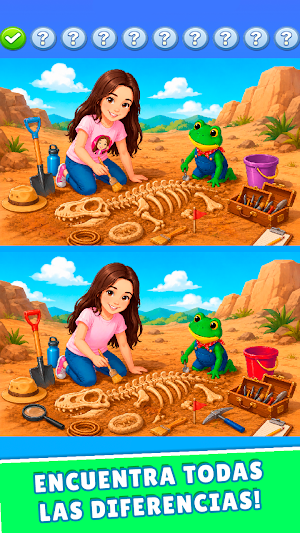 Lara Campos Juegos Diferencias Screenshot 0