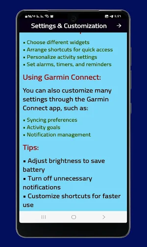 Garmin Instinct 3 Guide Screenshot 3