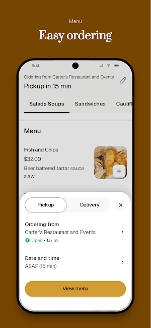 Carter's Restaurant Screenshot 2