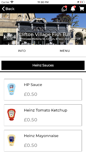 Clifton Village Fish Bar Screenshot 1