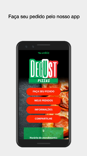 Degust Pizzas Pompéia Screenshot 0
