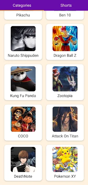 Animation Cartoon Movies Screenshot 1