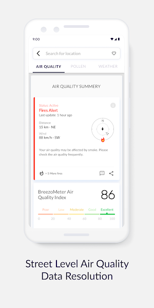Air Quality Index BreezoMeter Screenshot 3