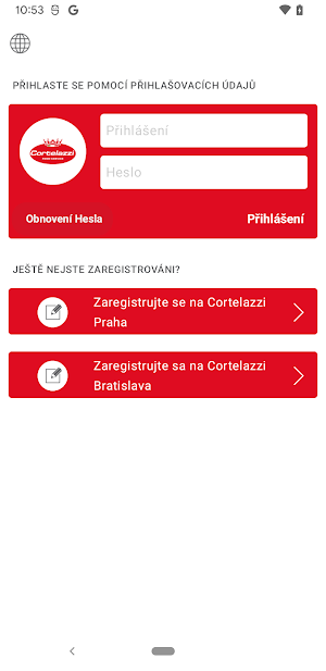 CORTELAZZI FIDELITY Screenshot 2