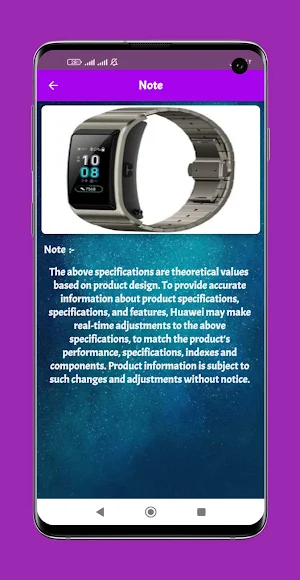 huawei talkband b5 guide Screenshot 1
