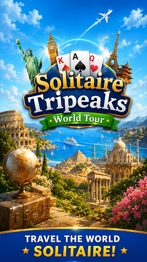Solitaire Tripeaks World Tour Screenshot 0
