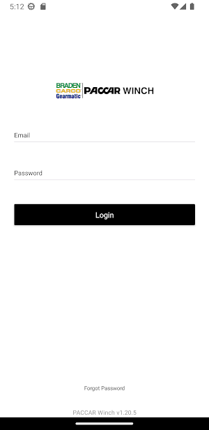Arrowhead Winch Mobile App Screenshot 0