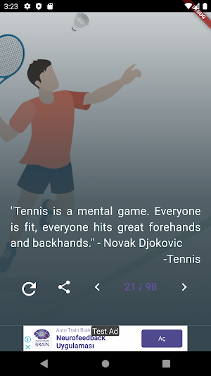 Tennis Quotes Screenshot 3