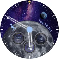 Walking on the moon