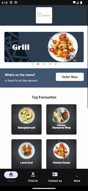 Mawlawi Restaurant Birmingham Screenshot 0
