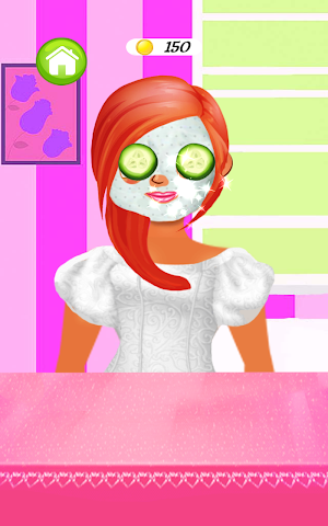 Girl Spa Saloon Dress Up Makeup Game Screenshot 2