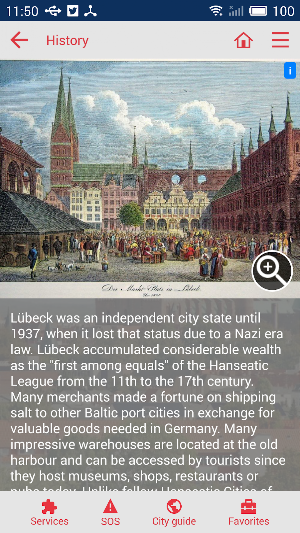 Luebeck city guide Screenshot 3