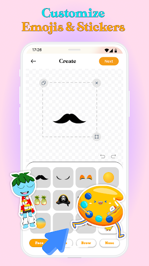 Sticker Maker - Dandeez Emoji Screenshot 2