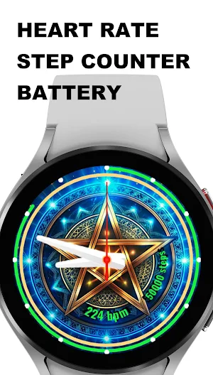 The Star Analog Watch Face Screenshot 1