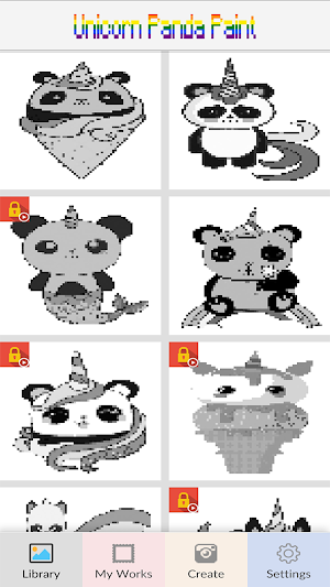 Paint Number:Pandas Color By N Screenshot 0