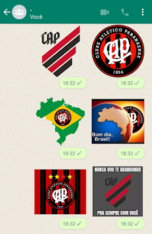 Figurinhas do Furacão Screenshot 2