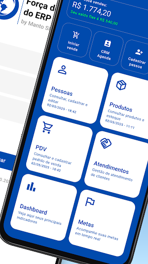 Força de Vendas do ERP Litos Screenshot 1