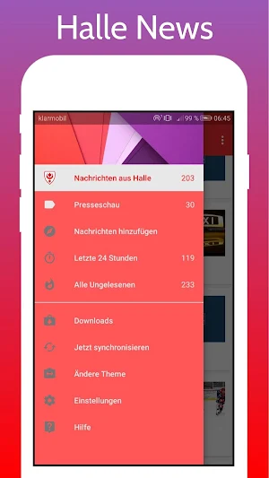 Halle Neuigkeiten Screenshot 0