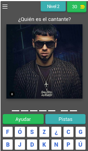 Adivina:¿Quién es el cantante  Screenshot 2