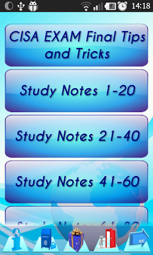 CISApp Notes, Tips & Tricks Screenshot 1