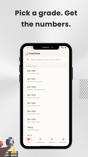 HeatTreat: Steel Calculator Screenshot 0
