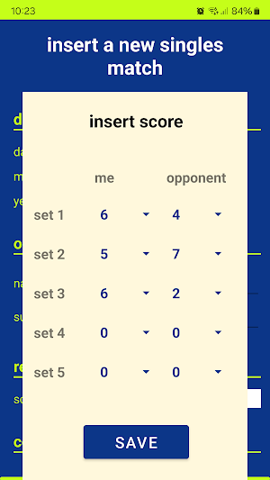 my tennis journal Screenshot 3
