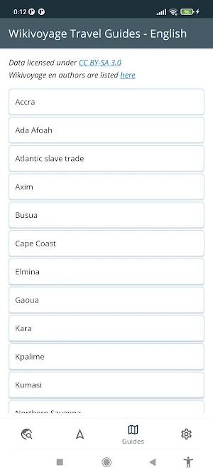Ghana Offline Map Screenshot 2