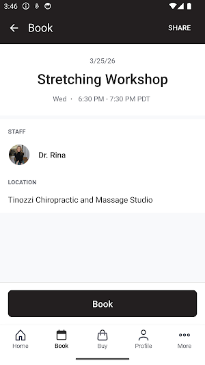 Tinozzi Chiropractic & Massage Screenshot 2