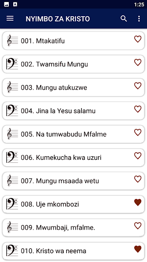 NYIMBO ZA KRISTO, SDA HYMNAL Screenshot 1