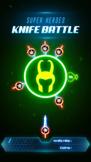 Super Hero Knife Battle_Free App Screenshot 3