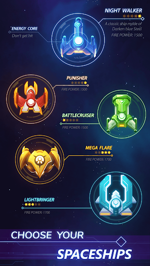Galaxy Shooter - Arcade Sky Force Battle Screenshot 1
