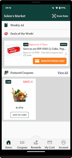 Solon Corner Market Rewards Screenshot 0