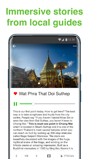 Chiang Mai SmartGuide - Audio  Screenshot 3