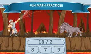 Math Games - Zeus vs. Monsters Screenshot 1