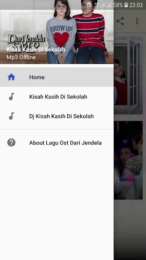 Sayang ost Dari Jendela SMP Screenshot 1